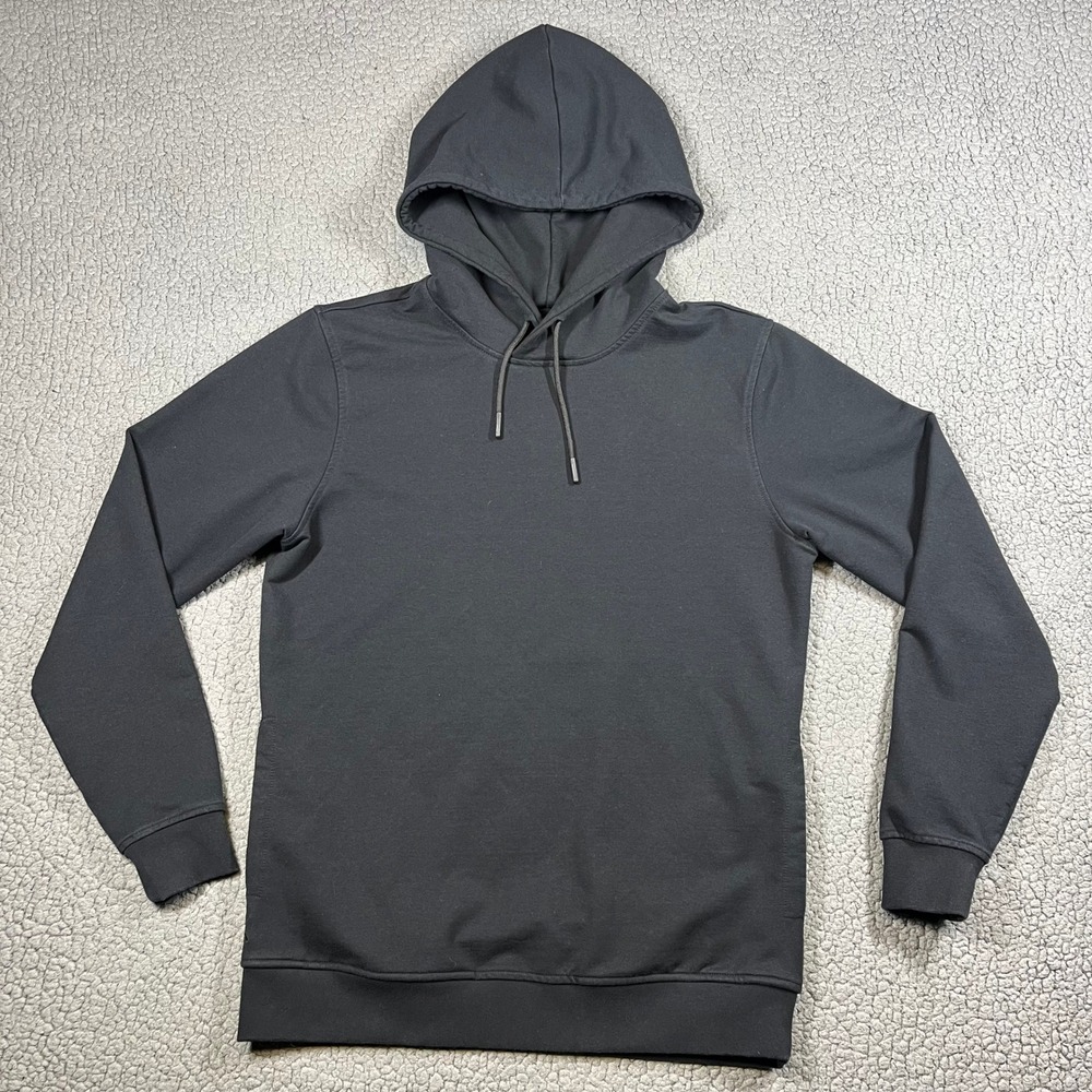 Cuts Clothing Mens Classic Hoodie Black Hyperloop Long Sleeve Sweatshirt Small
